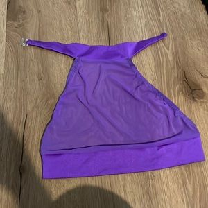 Purple cropped mesh top from IHeartRaves only used twice